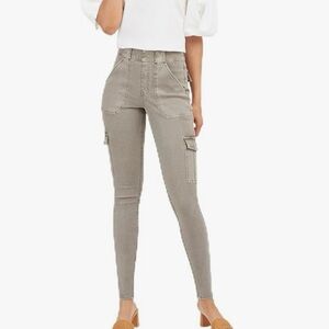 SPANX Gray Cargo Pants Utility Style